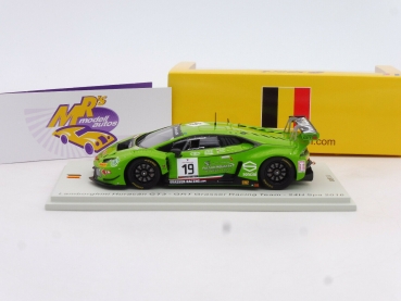 Preview: Spark SB286 # Lamborghini Huracan GT3 No.19 24h Spa 2016 " Grasser Racing " 1:43