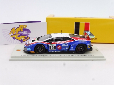 Preview: Spark SB284 # Lamborghini Huracan GT3 No.10 24h Spa 2016 " Ombra Racing " 1:43