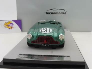 Preview: Tecnomodel TM18-203C # Aston Martin BD3S Mille Miglia 1953 " R. Parnell " 1:18
