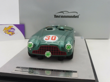 Preview: Tecnomodel TM18-203A # Aston Martin BD3S 12h. Sebring 1953 " R. Parnell " 1:18