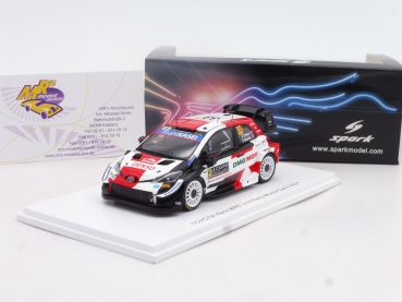 Spark S6583 # Toyota Yaris WRC No.33 2nd Rally Monte Carlo 2021 " Evans " 1:43