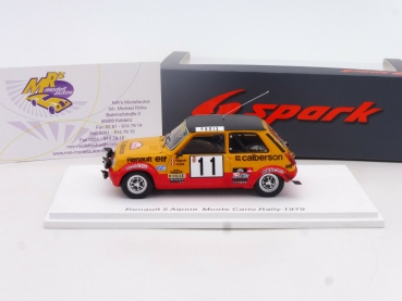 Preview: Spark S6038 # Renault 5 Alpine No.11 Rallye Monte Carlo 1979 " Jean Ragnotti " 1:43