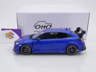 Preview: Ottomobile OT987 # Honda Civic Type-R FK8 Mugen GT Performance Baujahr 2020 " mugenblaumetallic " 1:18