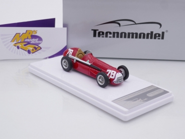 Preview: Tecnomodel TM43-20D # Alfa Romeo Alfetta 159M F1 Nr.78 Deutschland GP 1951 " Paul Pietsch " 1:43 Nur 90 Stück !!