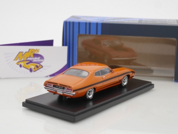 Preview: Autocult Avenue 60094 # Ford Torino King Cobra Baujahr 1970 " orange-schwarz " 1:43