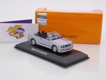 Maxichamps 940020332 # BMW M3 Cabriolet (E30) Baujahr 1988 " silbermetallic " 1:43