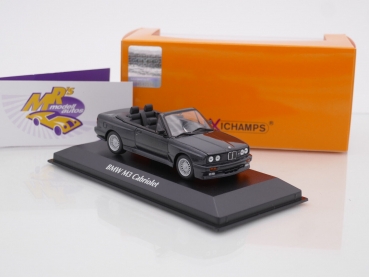 Maxichamps 940020334 # BMW M3 Cabriolet (E30) Baujahr 1988 " schwarzmetallic  " 1:43