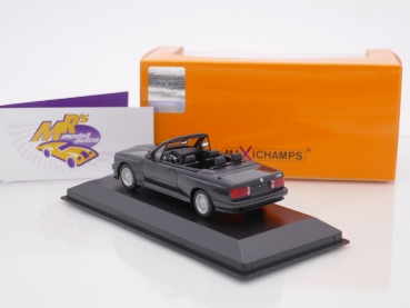 Preview: Maxichamps 940020334 # BMW M3 Cabriolet (E30) Baujahr 1988 " schwarzmetallic  " 1:43