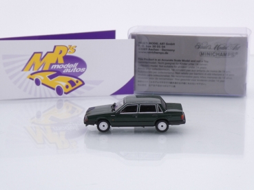 Preview: Minichamps 870171701 # Volvo 740GL Limousine Baujahr 1986 " dunkelgrün " 1:87