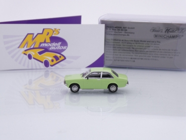 Preview: Minichamps 870040104 # Opel Kadett C Limousine Baujahr 1973 " hellgrün " 1:87