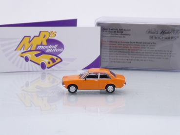 Preview: Minichamps 870040102 # Opel Kadett C Limousine Baujahr 1973 " orange " 1:87
