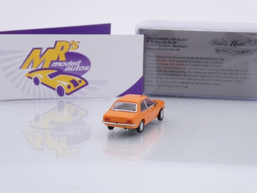 Preview: Minichamps 870040102 # Opel Kadett C Limousine Baujahr 1973 " orange " 1:87