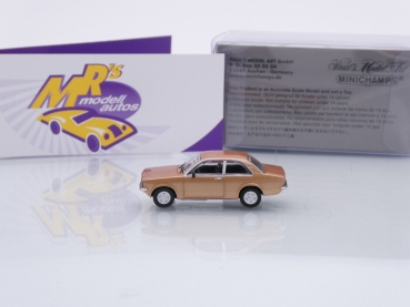 Preview: Minichamps 870040101 # Opel Kadett C Limousine Baujahr 1973 " goldmetallic " 1:87