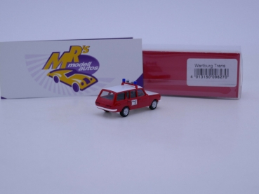 Preview: Herpa 096270 # Wartburg 353 Tourist " Freiwillige Feuerwehr Wittstock " 1:87