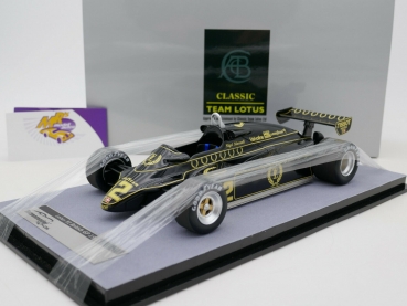 Tecnomodel TM18-174D # Lotus 91 F1 Nr.12 British GP 1982 " Nigel Mansell " 1:18
