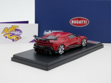 Preview: Look Smart LS513C # Bugatti Centodieci Sportwagen Baujahr 2019 " Italianrot " 1:43