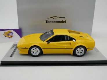 Preview: Tecnomodel TM18-208D # Ferrari 308 GTB4 LM Street Baujahr 1976 " ferrarigelb " 1:18