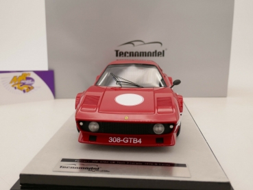 Preview: Tecnomodel TM18-208A # Ferrari 308 GTB/4 LM Fiorano 1976 " Niki Lauda " 1:18