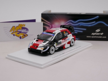 Spark S6585 # Toyota Yaris WRC No.18 6th Rally Monte Carlo 2021 " Katsuta - Barrit " 1:43