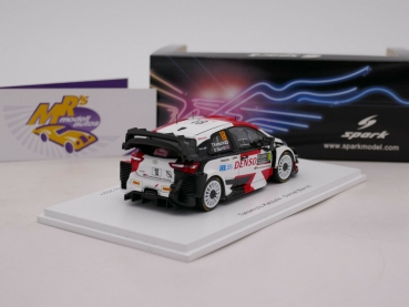 Preview: Spark S6585 # Toyota Yaris WRC No.18 6th Rally Monte Carlo 2021 " Katsuta - Barrit " 1:43
