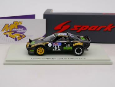 Preview: Spark S9088 # Lancia Stratos HF Nr.434 Tour de France 1976 " Bruno Saby " 1:43