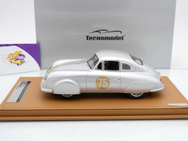 Preview: Tecnomodel TM18-95S # Porsche 356 SL 24h Le Mans 1951 " 75th Anniversary of Porsche Racing " 1:18