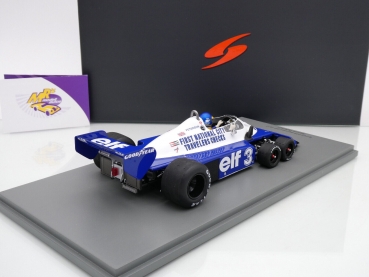 Preview: Spark 18S572 # Tyrell P34 F1 Nr.3 Deutschland GP 1977 " Ronnie Peterson " 1:18