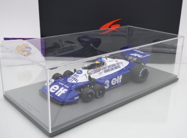 Preview: Spark 18S572 # Tyrell P34 F1 Nr.3 Deutschland GP 1977 " Ronnie Peterson " 1:18