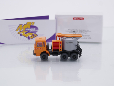 Preview: Wiking 0689 04 # MAN Gussasphaltkocher Baujahr 1967 - 1972 " Linnhoff GmbH " 1:87
