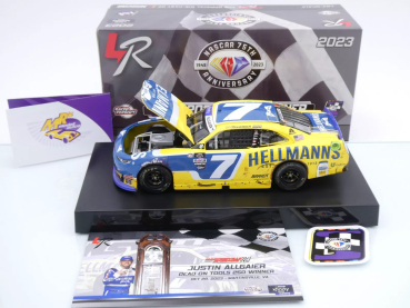 Preview: Lionel Racing WX72323HLMAGF # Chevrolet Camaro NASCAR Xfinity 2023 " Justin Allgaier - Hellmann's Real Mayonnaise Martinsville Fall Race Winner " 1:24