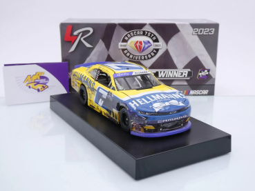 Lionel Racing WX72323HLMAGF # Chevrolet Camaro NASCAR Xfinity 2023 " Justin Allgaier - Hellmann's Real Mayonnaise Martinsville Fall Race Winner " 1:24
