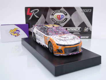 Lionel Racing W162323CELAJM # Chevrolet Camaro ZL1 NASCAR 2023 " AJ Allmendinger - Celsius Energy Charlotte Roval Race Winner " 1:24