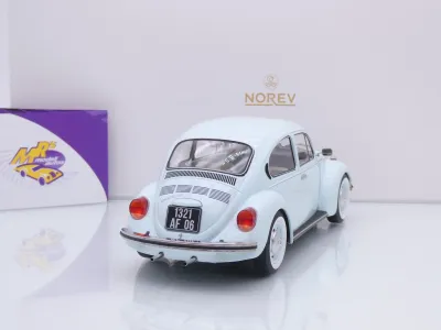 Preview: Norev 188676 # Volkswagen VW Käfer 1303 Baujahr 1973 " Pastell Blau " 1:18