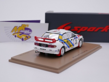 Preview: Spark S6520 # Mitsubishi Lancer Evo III No.3 2nd. Rally HongKong Beijing 1995 1:43