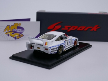 Preview: Spark S4754 # Porsche 935 J Nr.3 3rd. 9h. Kyalami 1981 " Kreepy Krauly " 1:43