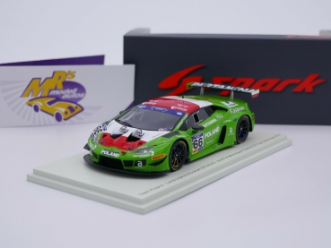 Spark S9608 # Lamborghini Huracan GT3 No.66 2nd GTCup 2019 " Team Poland " 1:43