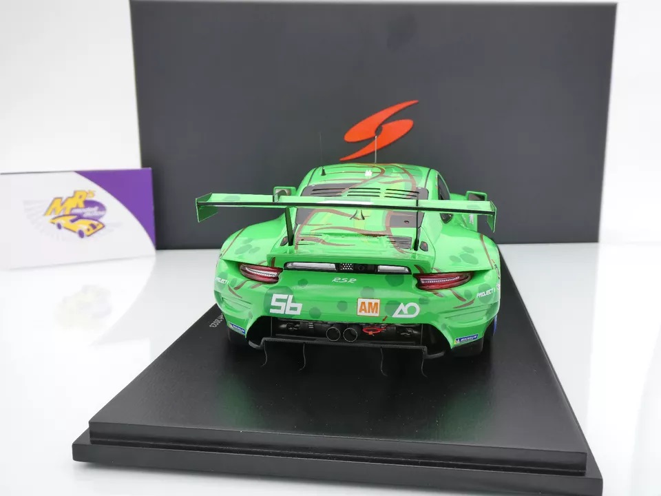 Diecast model cars Porsche 911 1/64 Spark RSR-19 No.56 Project 1 - AO 24h Le Man
