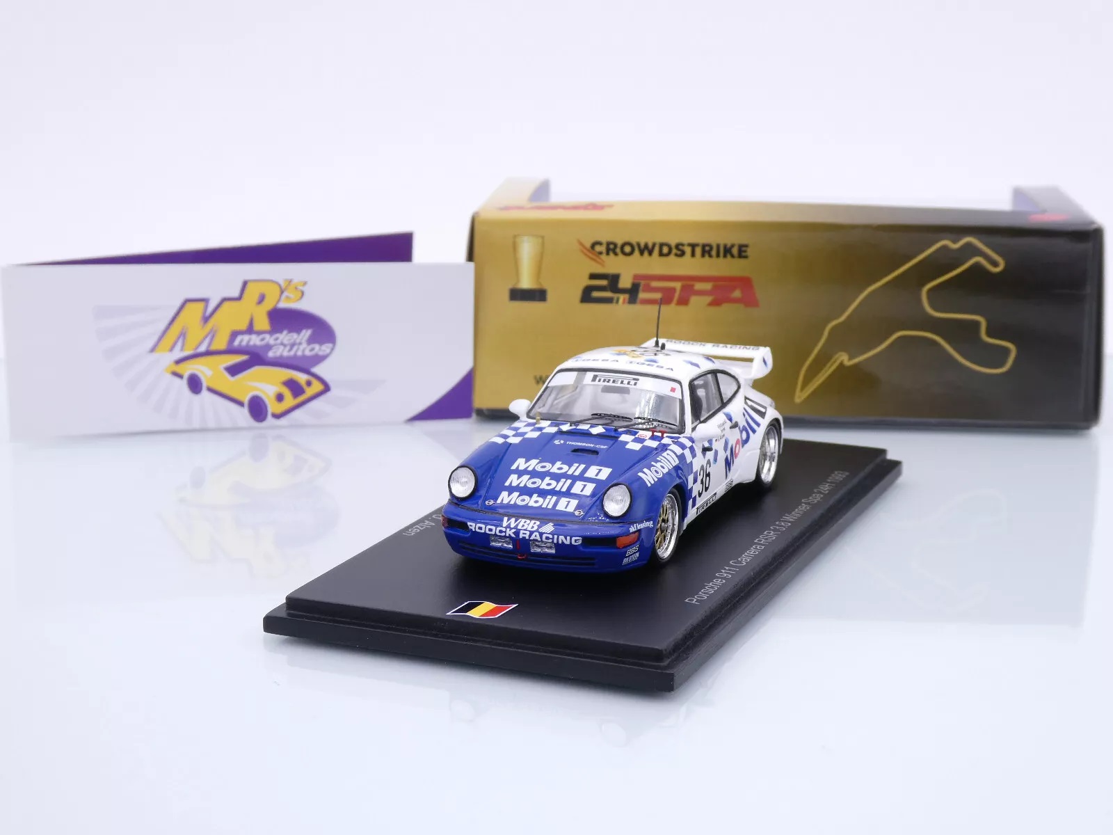 Porsche - 911 Carrera RSR Le Mans 1993 - Spark Models - 1/43 - Autos
