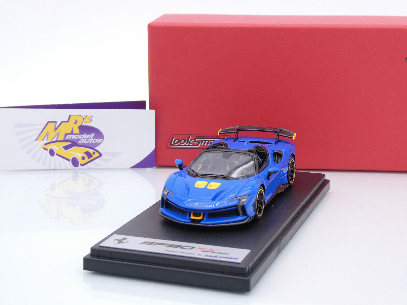 Modèle réduit Ferrari Sf90 Xx Spider Azzurro Dino 1/43 | Looksmart