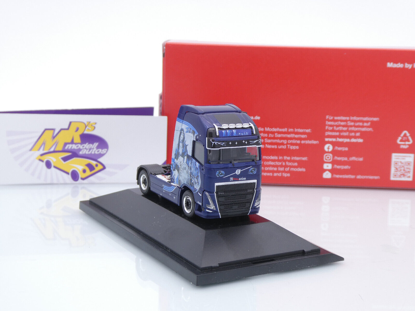 Mrs Modellautos - Herpa 111119 # Volvo FH GL XL 2-achs Zugmaschine