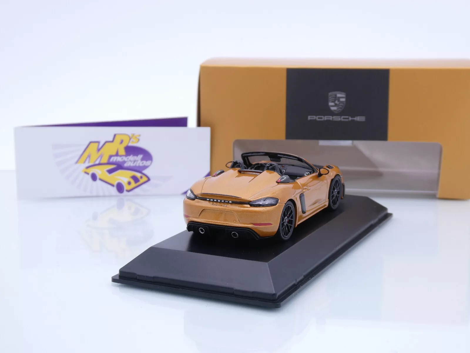 モモンガ様2025ss luxe【Conny's CLOSET】PT サイズＳ Mrs Modellautos - Spark WAP0202190RSPY # Porsche 718 Spyder RS