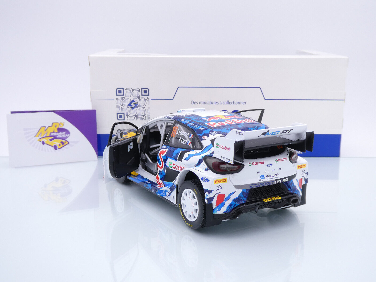 masa27】Ford World Rally 1 2024 Modellauto Ford Puma Rally 1, WRC