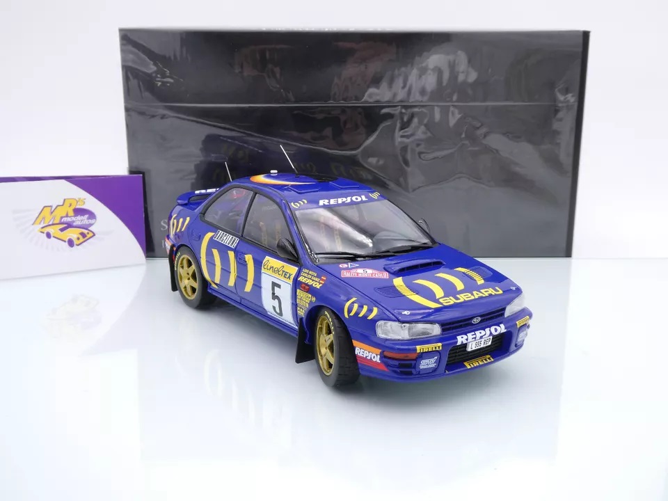 Scalextric SUBARU Impreza WRX n°5 1° Monte-Carlo 1995 - Circuits de Legende