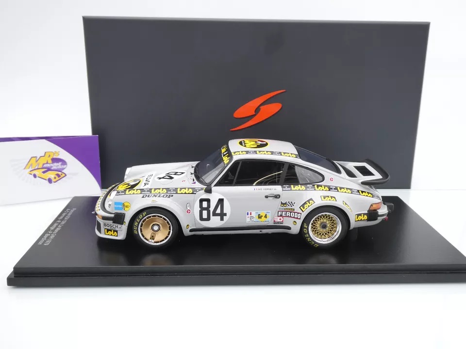 Spark Porsche 934 #82 Lubrifilm Racing Team 24Hrs Le Mans 1979 1 43 Scale S3431