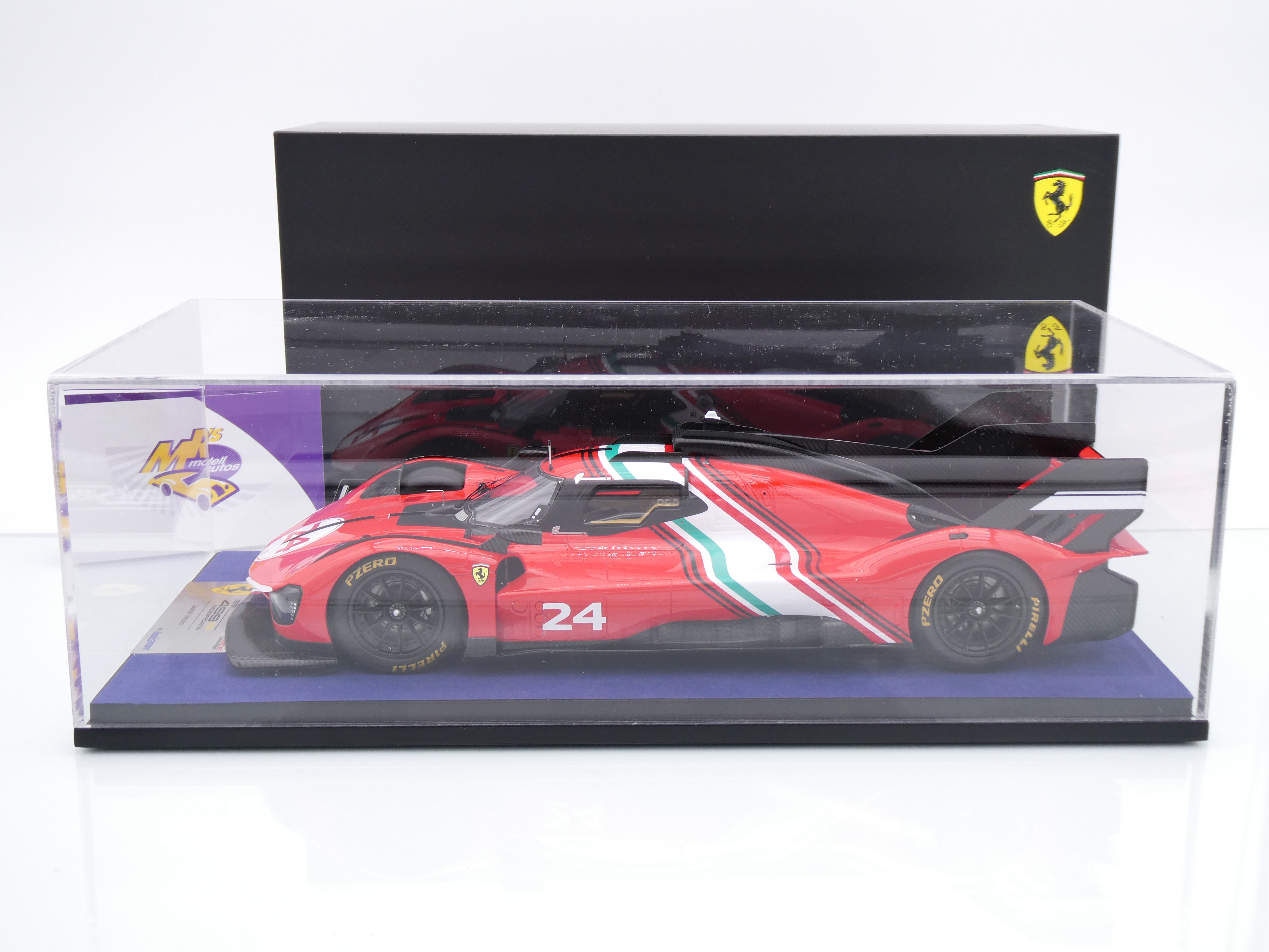 Ferrari 499P Modificata n° 24 Version de présentation 1/43 LookSmart
