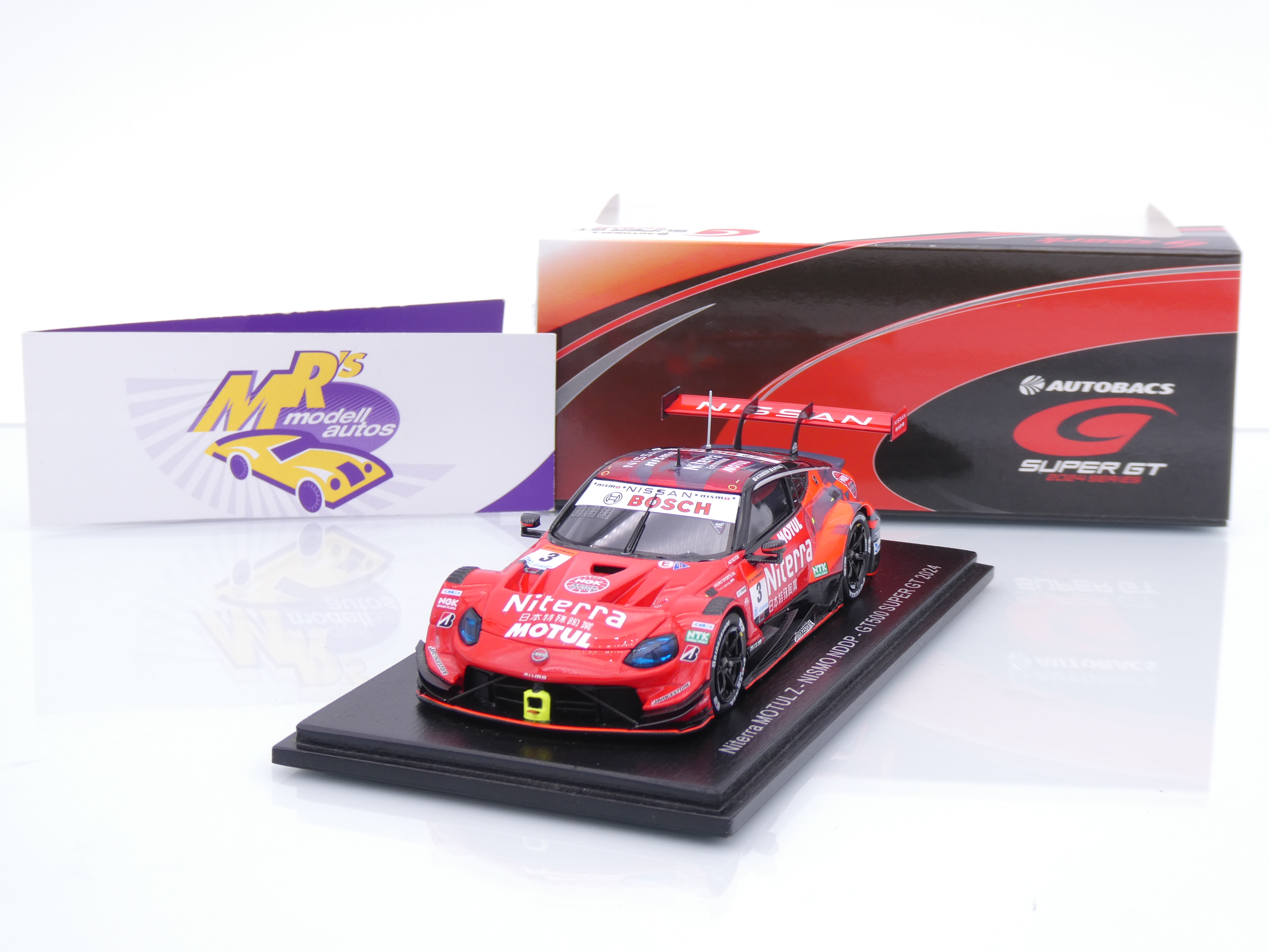 Mrs Modellautos - Spark SGT150 # Nissan Z #3 GT500 Super GT 2024