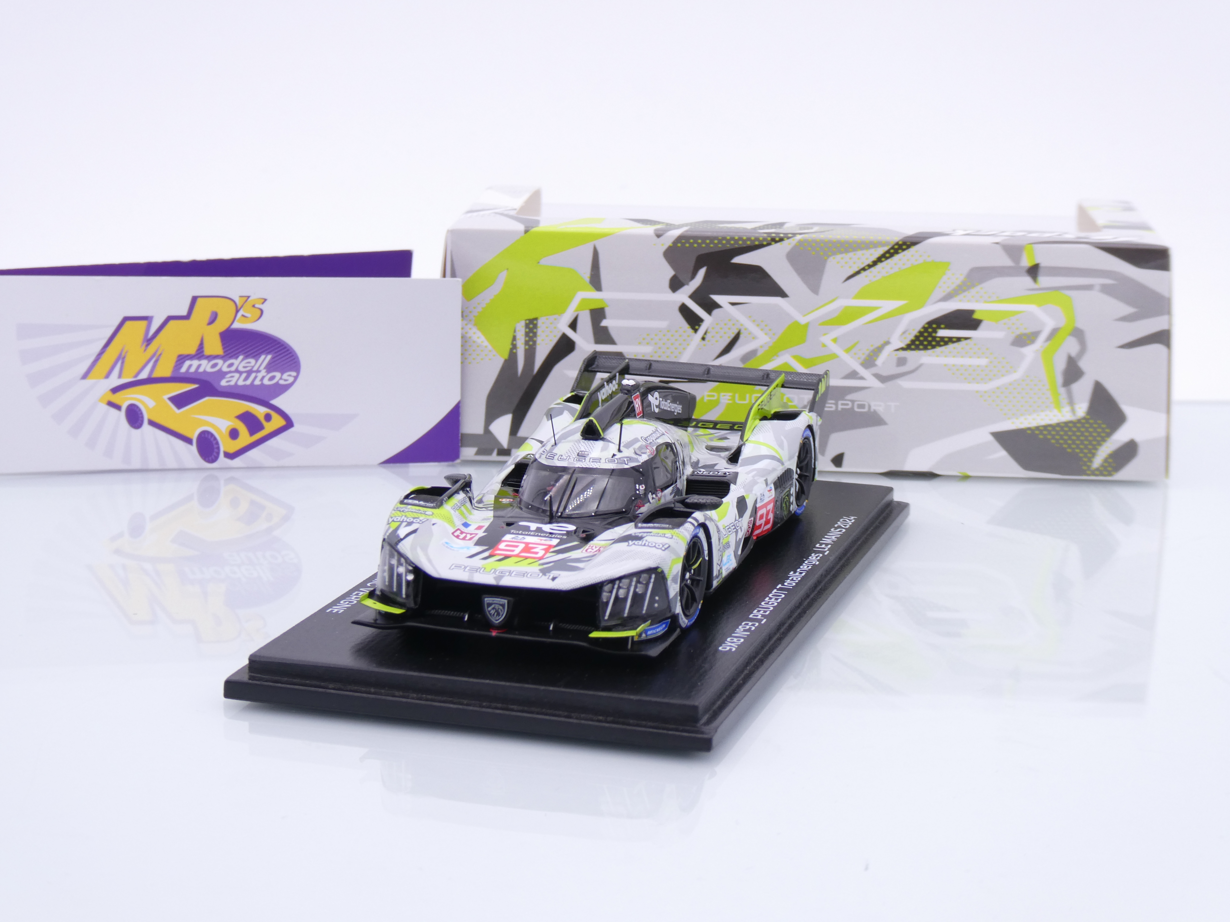 Peugeot 9×8 HYPERCAR 1/43 Spark 直筆サイン入り Peugeot 9×8 HYPERCAR 1/43 Spark 直筆サイン入り Peugeot 9x8 J