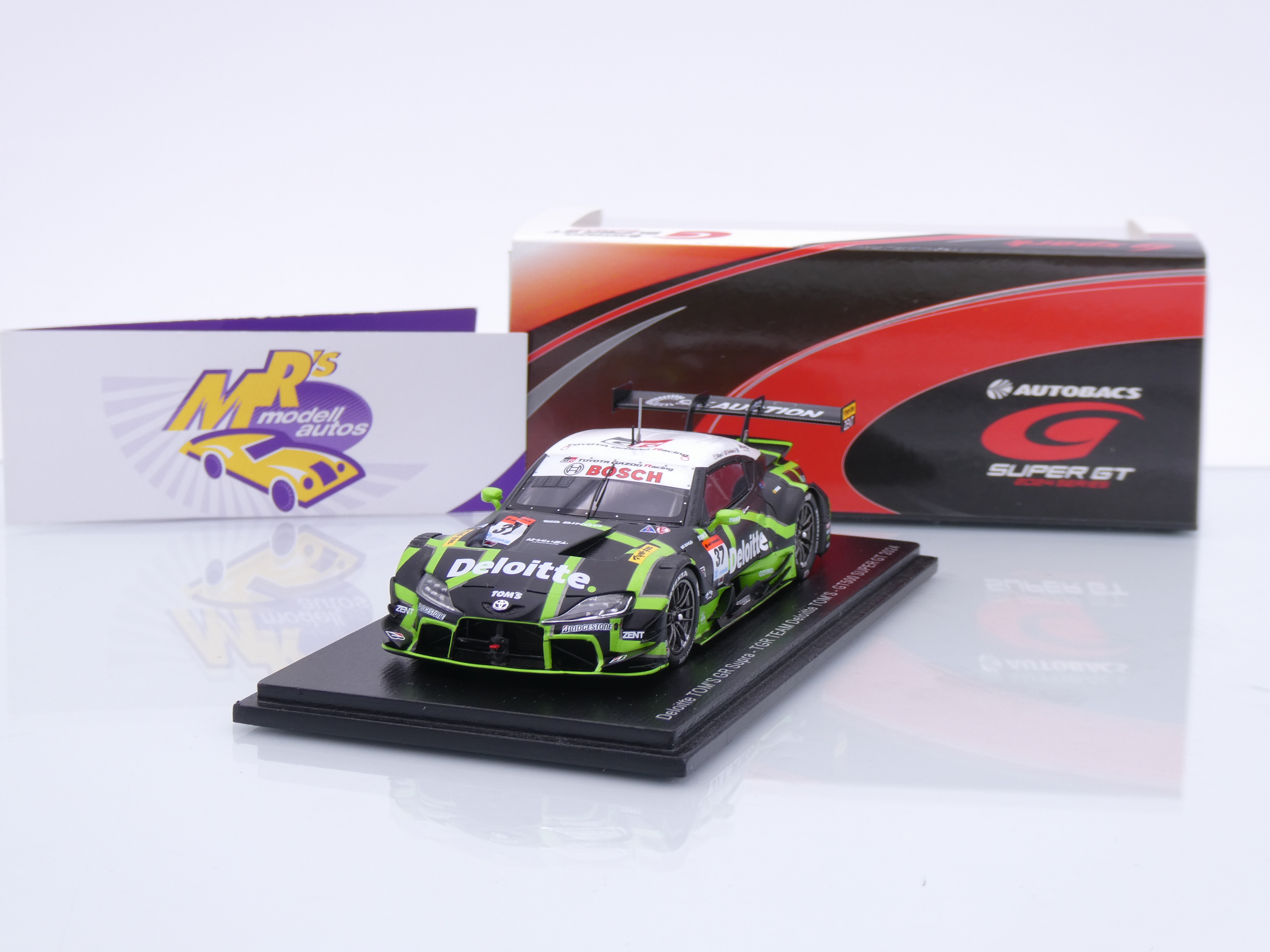 Mrs Modellautos - Spark SGT160 # Toyota GR Supra #37 GT500 Super