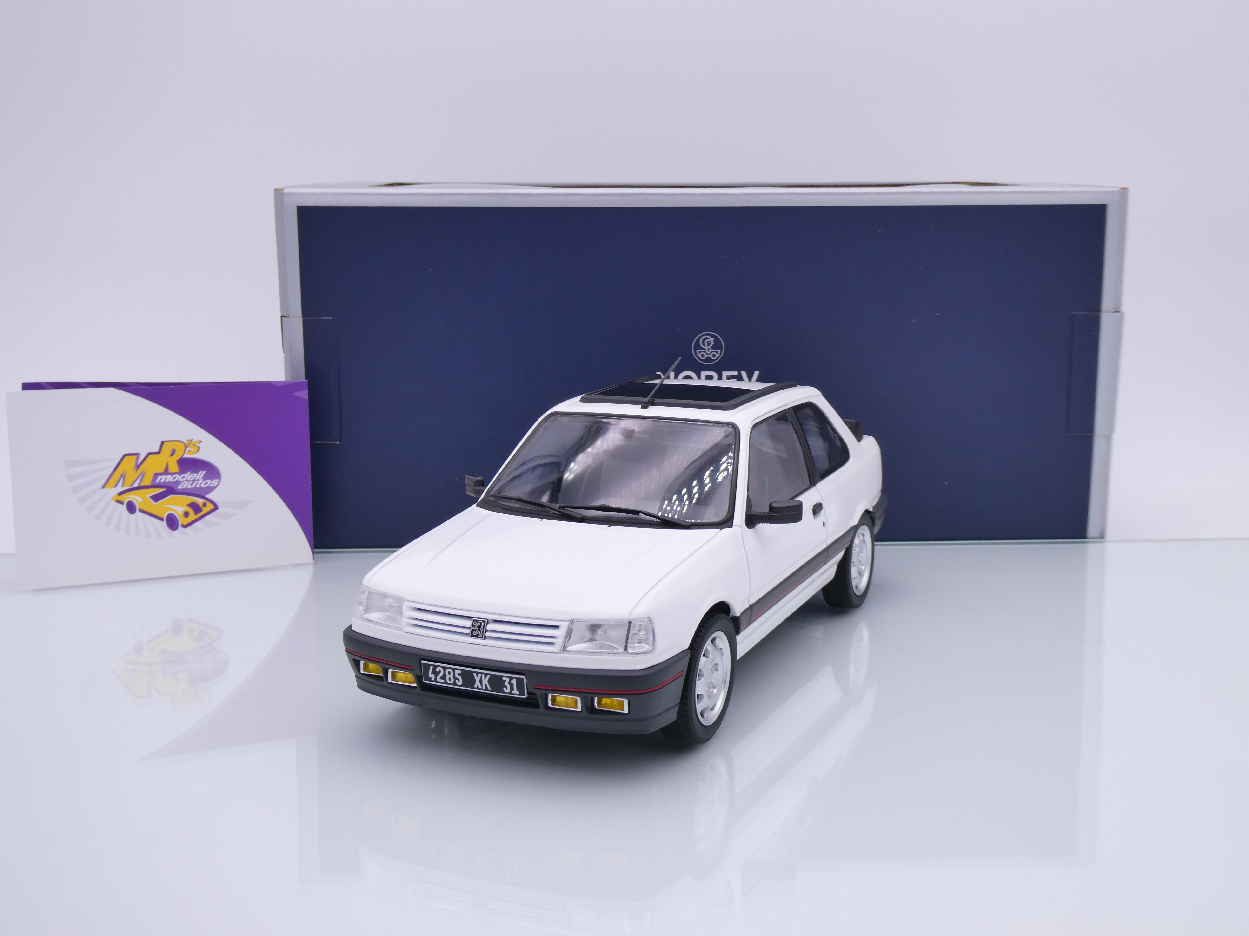 Coche miniatura Peugeot 309 1/43 Norev GTI d/Décorer 1987 - Coches
