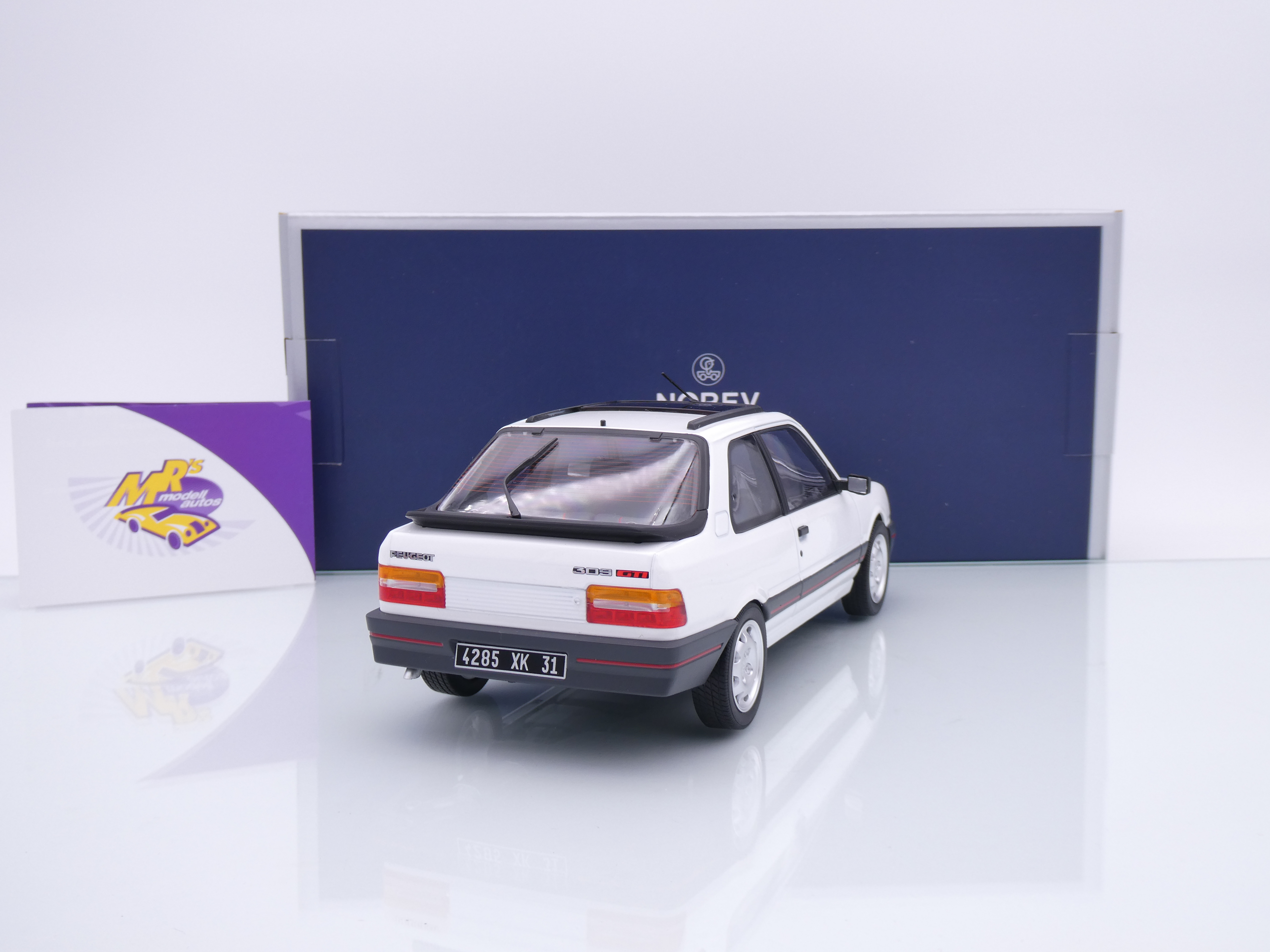 NOREV 184888 Peugeot 309 GTi 1987, Veículos à escala - Escala 1:18 | El Taller del Modelista